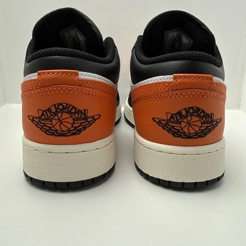 Nike Air Jordan 1 Low Shattered Backboard GS Youth Size 5 Black/White‎
